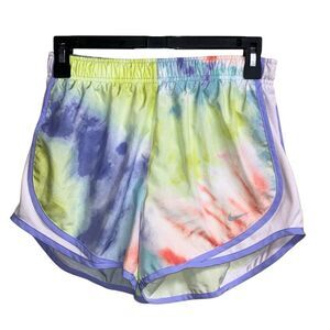 469. Nike colorful running shorts size small